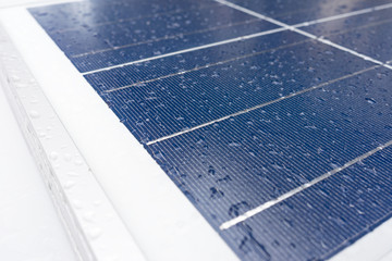 Solar panel under rain, all-weather photovoltaic module for generating green electrical energy