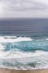 Rough Waters On Portugal Atlantic Coast