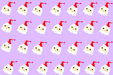 Obraz premium christmas card with Santa character