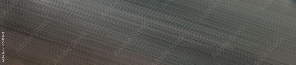 Aufkleber abstract wide banner background texture with dark slate gray, gray gray and very dark green colors a