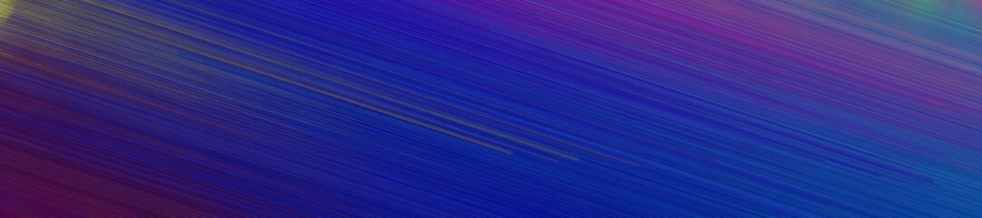 wide banner background with diagonal line design and midnight blue, very dark magenta and teal blue colors and space for text or image