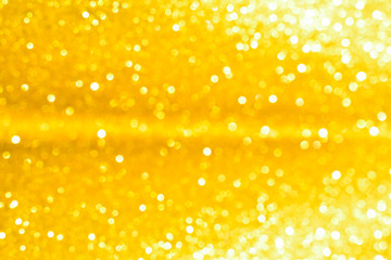 golden bokeh light background