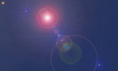 the circle with colorful ring on blur bokeh background.multicolor abstract pattern.