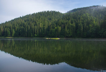 Mountain Lake Synevyr, Ukraine