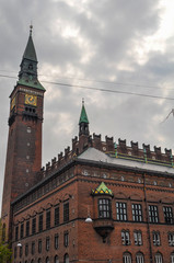 Fototapeta premium Copenhagen City Hall exterior. Denmark