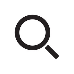 Magnifying glass icon. Search, find, seek icon.