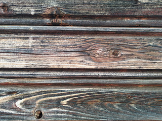 Abstract textured background of aged wooden boards