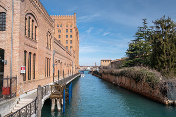 Canal at Guidecca, Venice, Italy