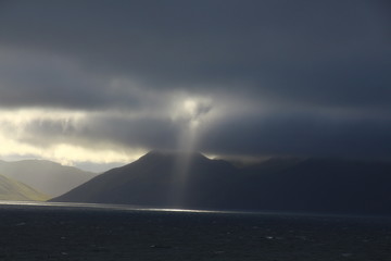 Fototapeta na wymiar Küste von Unalaska Island-Aleuten
