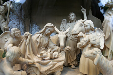 Krippe mit Jesuskind