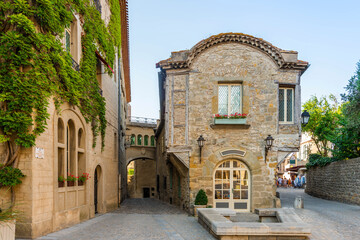 Fototapeta na wymiar City of Carcassonne in the Aude in Occitania, France