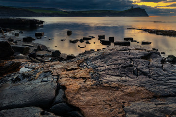 Sunrise at Kimmeridge, Dorset, England