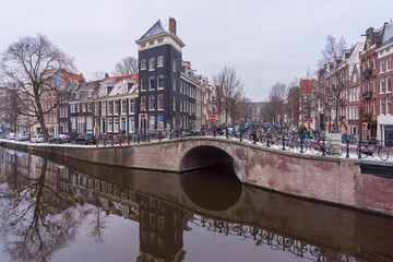 Obraz premium An Amsterdam Cityscape