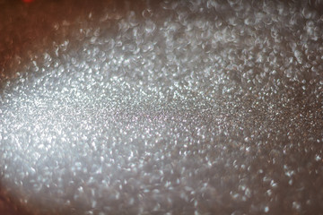 Banner black silver glitter christmas abstract background.