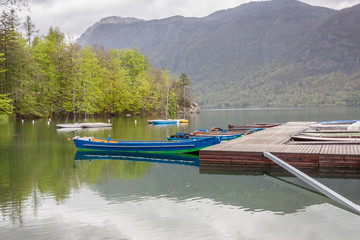 Bohinjsko lake - Slovenia.