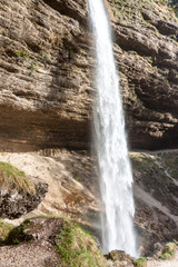 Pericnik waterfall in Slovenia.