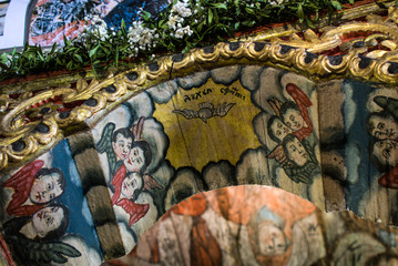 Wooden church monument UNESCO from Barsana (Maramures, Transylvania, Romania)