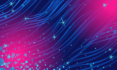 abstract blue Magenta night star background. Christmas and New year