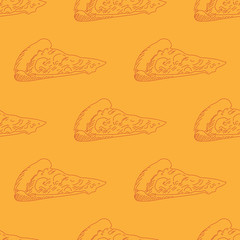 pizza slice vector