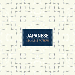 Traditional japanese seamless pattern