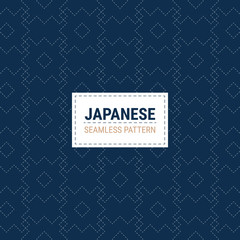 Traditional japanese seamless pattern