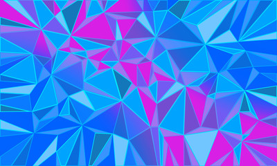 red blue triangle abstract background Christmas and New year