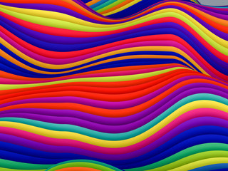 Abstract Striped Design