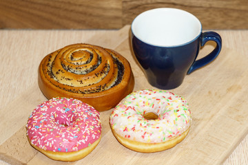 coffee and donuts