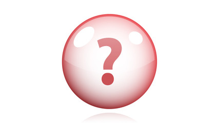 Question mark button vector design