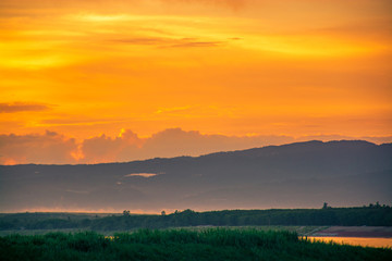 Scenic View Of  Mountains Against Sky 