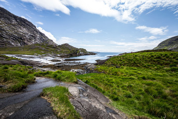 Fototapeta premium Beautiful scenic landscape of Scotland nature.