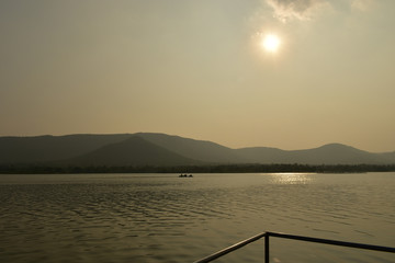 Boating at Kasarsai dam