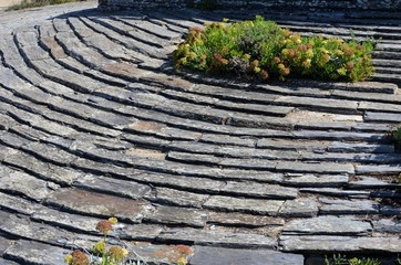 Schist  on the ground (Schiste sur le sol)