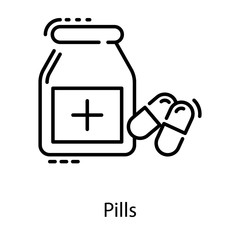  Medicine Jar Vector