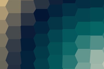 Fototapeta premium water Color Abstract trianglify Generative Art background illustration