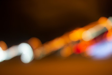Beautiful background of night lights