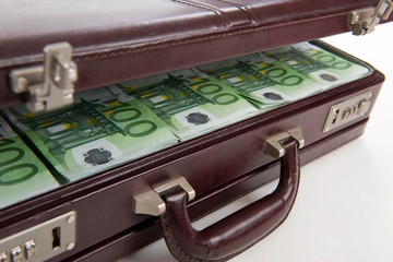 Geldkoffer, Euro