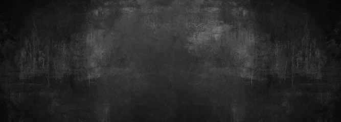 Fototapeten schwarz stein beton textur hintergrund anthrazit panorama banner lang © Corri Seizinger