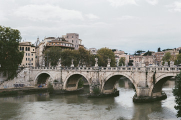 Fototapeta premium Views of the main streets of Rome, Italy