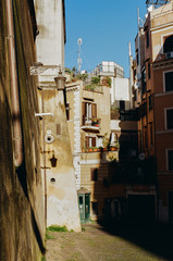 Views of the main streets of Rome, Italy