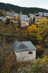 Little village by the river in the Pyrenees, Vielha