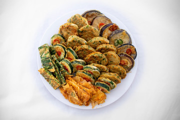 Korean style pan-fried meatballs and other style pancakes