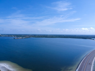 beautiful white sand beach and blue ocean