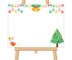 クリスマスイーゼル