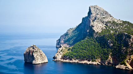 Island in the sea (Cap de Formentor)