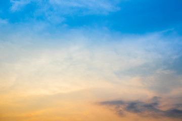 Naklejka na ściany i meble sky with clouds