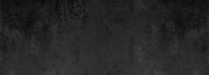 black grey anthracite stone concrete texture background panorama banner long