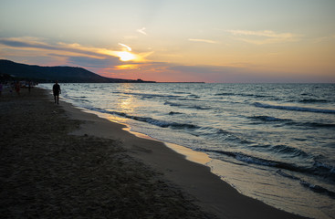 sunset and sea, Capojale