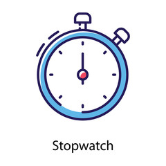  Analog Stopwatch Vector 