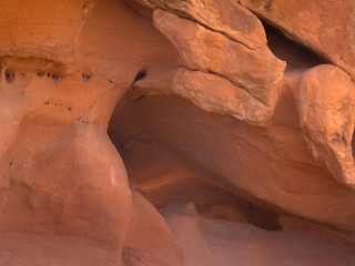 Felsen aus Sandstein, Valley of Fire, Nevada, 